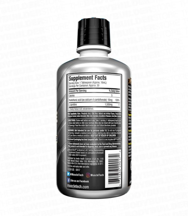 MuscleTech Platinum 100 LCarnitine 1500 THE BODYBUILDER STORE
